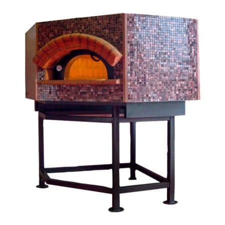 Univex Univex Inside Stational Deck Dome Oven, Pentagonal Exterior, 39", Gas, 92500BTU, 120V, Digital Control DOME39P
